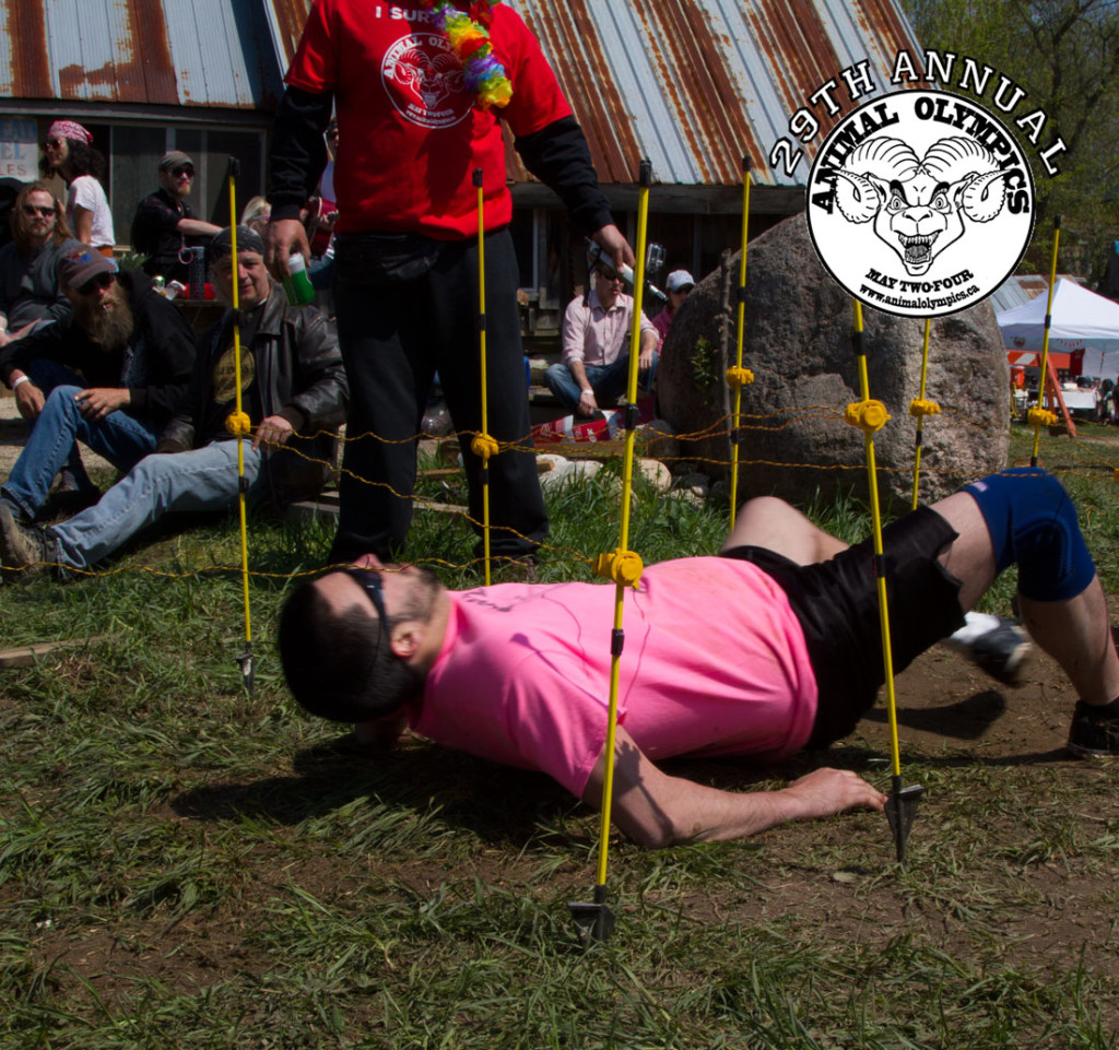 Fubar'd Was electrified during the Obstacle Course - 2014